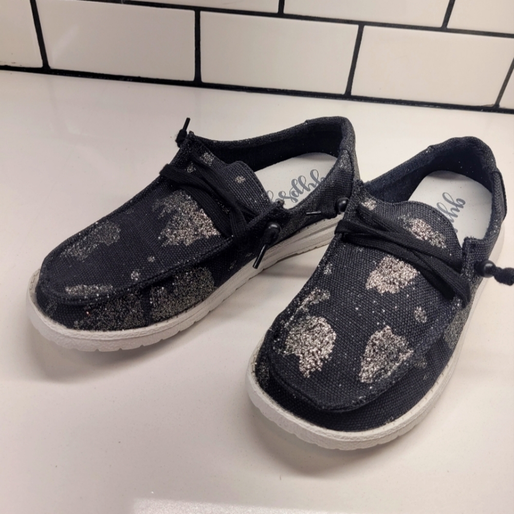 Gypsy Jazz Sparkly Cow Shoes